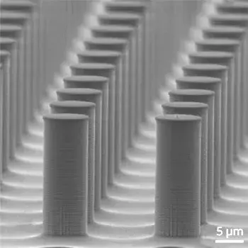 silicon-pillar-formation