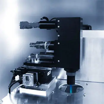 Camera unit measuring refractive index variations above dies and wafers